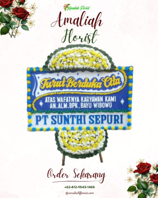Papan Bunga Duka di Bantarkawung