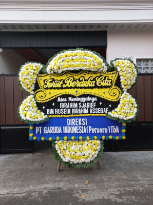 Papan Bunga Duka di Bantarkawung