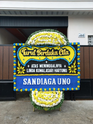 Papan Bunga Duka di Bantarkawung